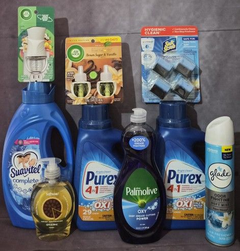 NASHVILLE, GA Lot Of 9 Purex Household Bundle