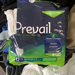 Prevail (Daily underwear) 12ct Extra Large $3