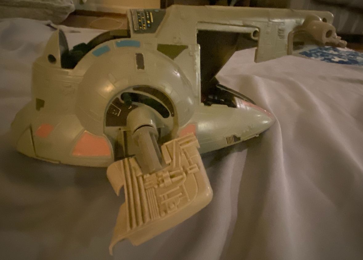 Vintage Kenner STAR WARS Boba Fett Slave 1-ESB 1981 Vehicle.