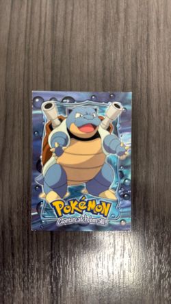 Pokemon, Topps black, Blastoise 09