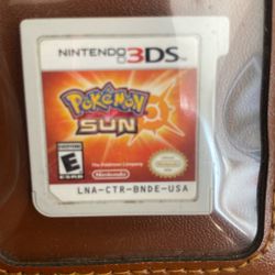 Pokémon Sun Nintendo 3 DS