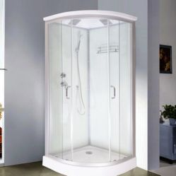 Glass Panels And Tracks For Corner Shower New 