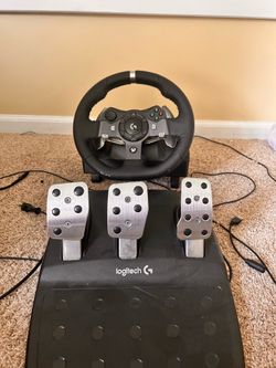 logitech g920 steering wheel setup