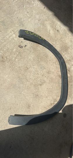2021-2026 VOLKSWAGEN ATLAS REAR RIGHT WHEEL ARCH MOLDING FLARE TRIM BLACK FENDER