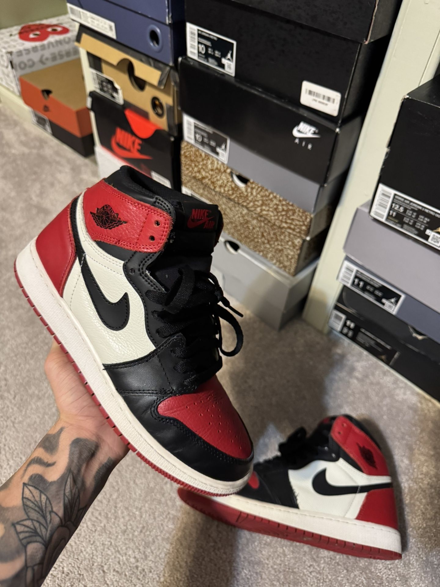 Air Jordan 1 Retro High OG ‘Bred Toe’