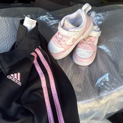 Adidas Sweater 2t And Nike Shoes 5.5 