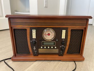 5-in-1 Innovative Technology Multimedia Turntable & CD Recorder