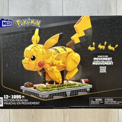 Pokemon Mega Motion Pikachu (1095 Pieces)