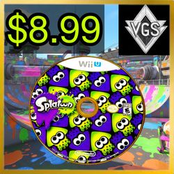 *CLASSIC* Splatoon – Wii U Disc