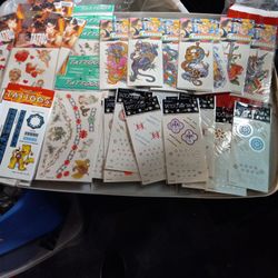 TATTOOS,  STICKERS 