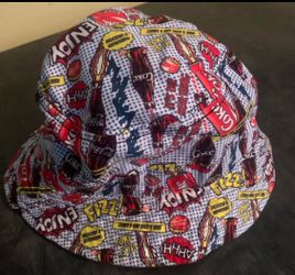 Coca-Cola Bucket Hat - Retro All-Over Print