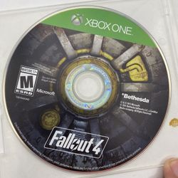 Fallout 4 Xbox One Disc Only Tested Authentic Clean From TV show/movie