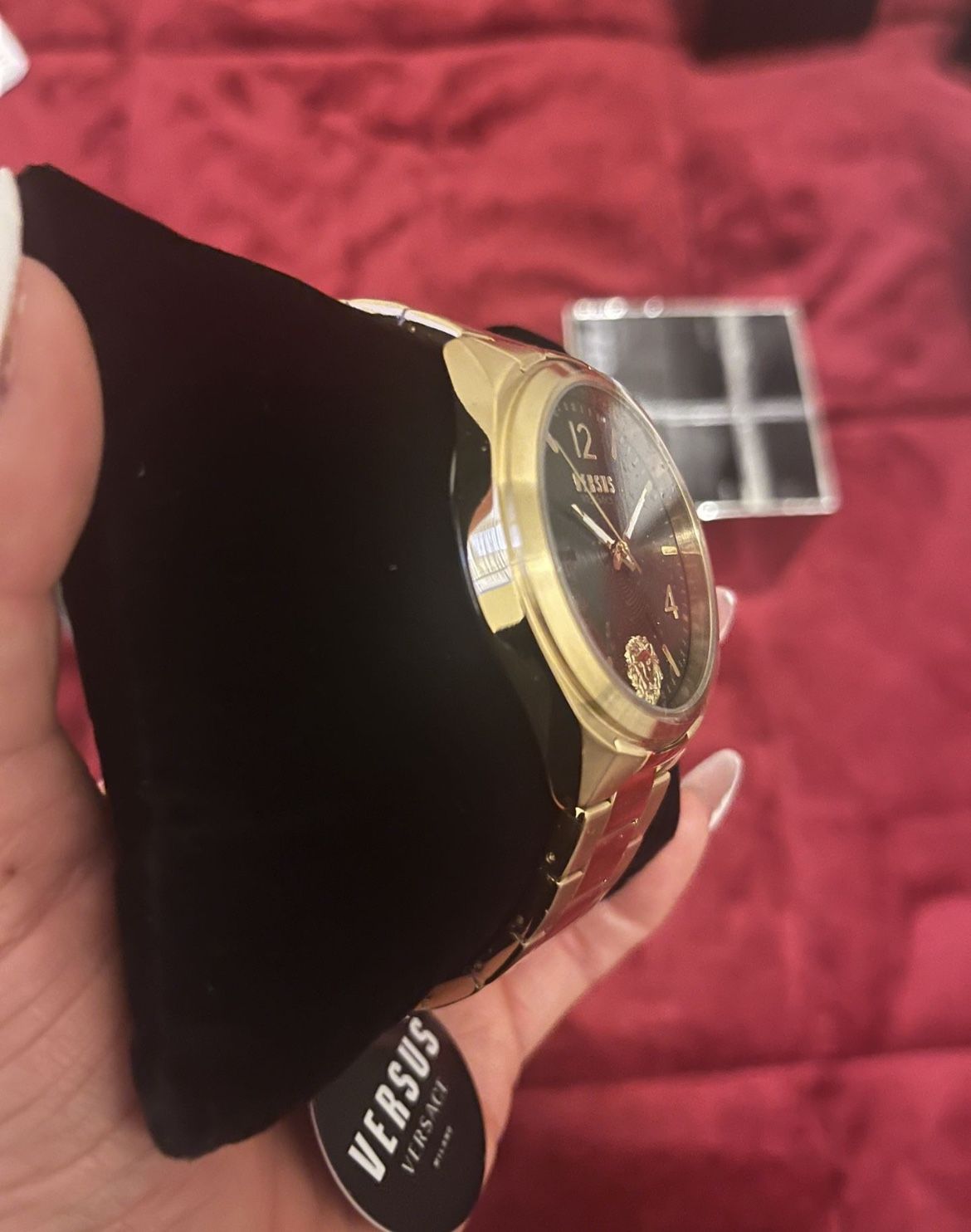 Men’s Gold Versace Watch