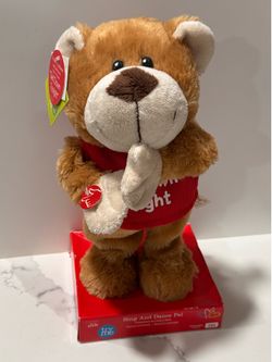 Animated Teddy Bear Plush Singing Dancing “Get Down Tonight” Tested
