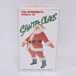SEALED Vintage 1987 The Wonderful World of Santa Claus VHS Christmas Classics CCV-218 Holiday Movie