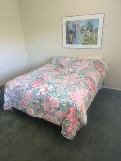 Best offer - Queen Size Bed, mattess, springs , frame.