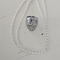 Sterling Silver Plated Chain 925 24" Stewart&Nellis Pick Up 