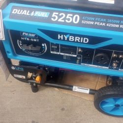Dual Fuel Generator 5250w
