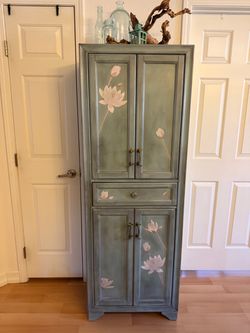 CUSTOM PAINTED CABINET