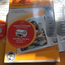 New Unopened Kodak Premium Photo Paper 