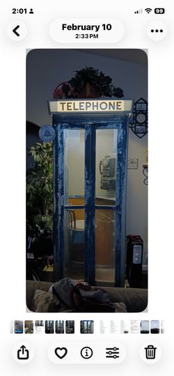 60s phone booth