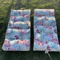 Nice And Clean Patio Furniture Cushions 2/$35