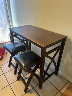 Dinning stool table set included