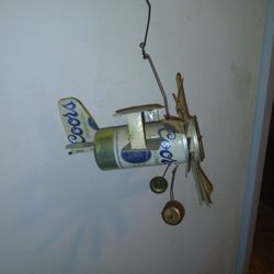 Vintage Handmade Prop Plane