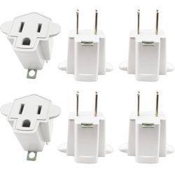 ETL 3 Prong Adapter Polarized Grounding 3 Prong to 2 Prong Adapter