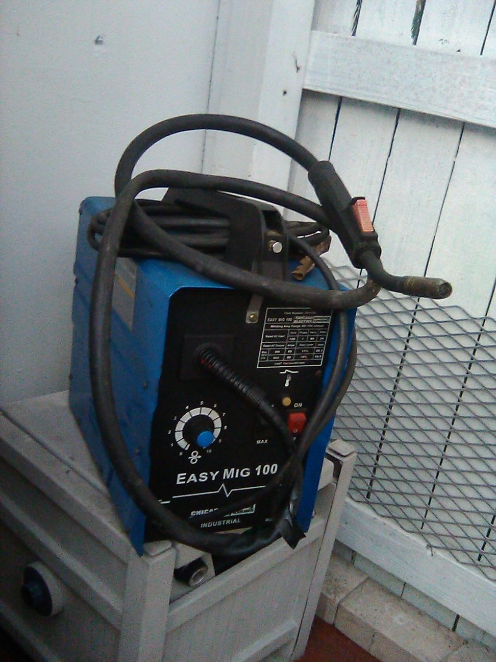Chicago electric easy MIG 100 wire feed welder 110 volt for Sale in