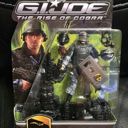 GI JOE - THE RISE OF COBRA - PIT COMMANDO FIGURE - COVERT MILITARY FORCE MOC
