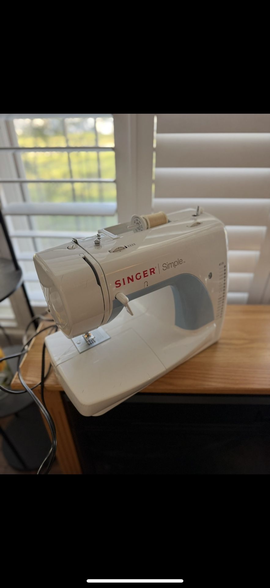 Simple Singer Sewing Machine