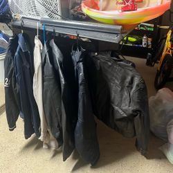 Grab Bags Of Clothes And Jackets 