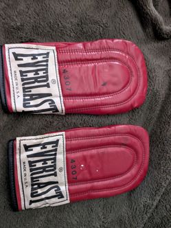 Vintage leather everlast speed gloves