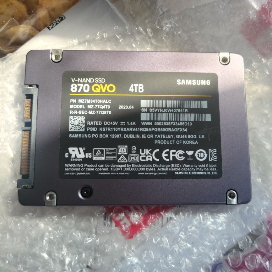 4TB 870 QVO