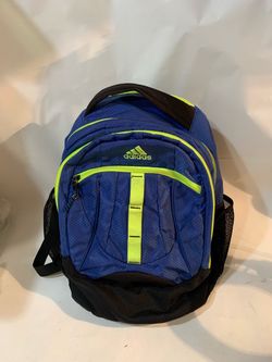Adidas Load Spring Backpack (yellow, blue, and black)
