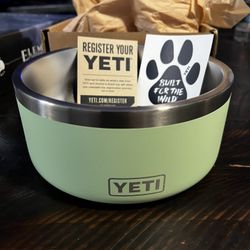 Yeti Steel Bowl For Dogs 