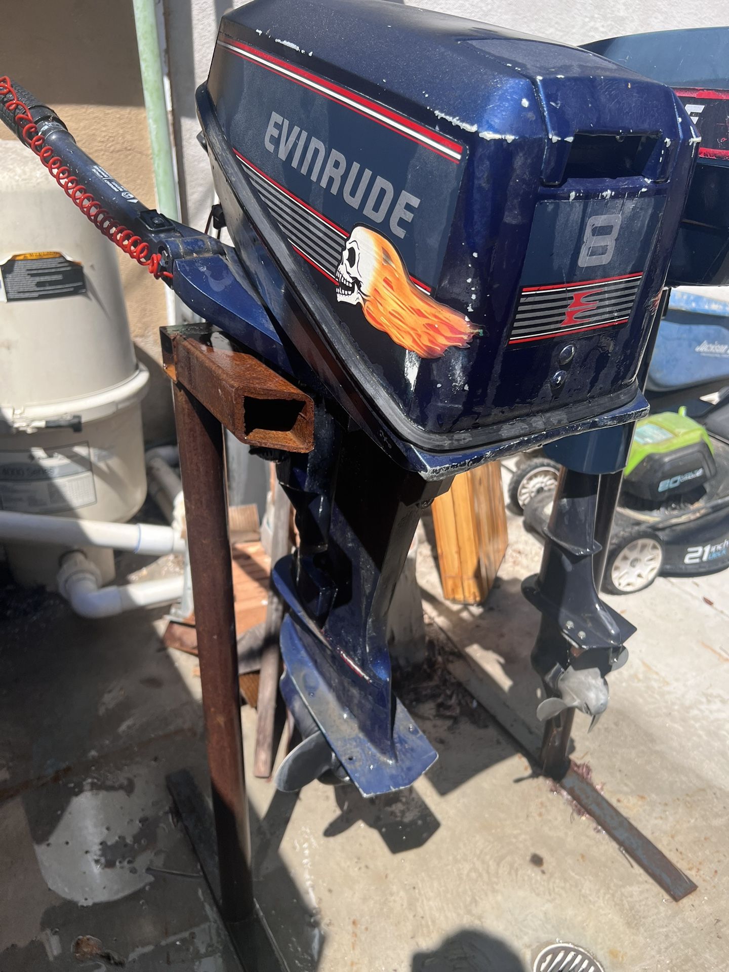 Outboard Motor Evinrude 8hp