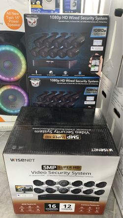 Wired security system