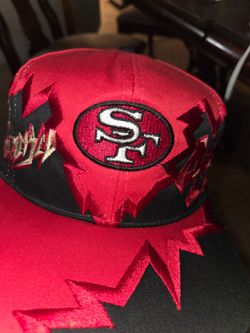 Vintage 49ers drew pearson jagged edge hat