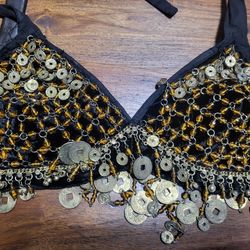 Authentic Belly Dancing Skirt And Top, Size S