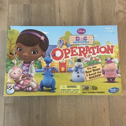 Doc McStuffin Operation Game