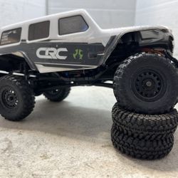 Rc Axial SCX24 Jeep 4x4 new parts and remote not traxxas vanquish redcat
