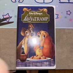 Lady And The Tramp VHS 