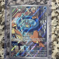 Squirtle Illustration Rare