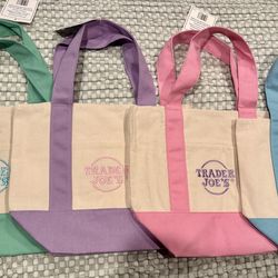 Trader Joe’s pastel mini bags