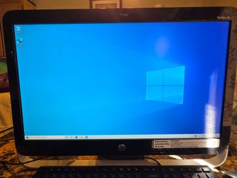 HP Pavilion 23 All in One Desktop with HP ENVY 5530 Printer