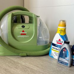 BISSELL Little Green Multi-Purpose Portable Carpet and Upholstery Cleaner, Car and Auto Detailer 