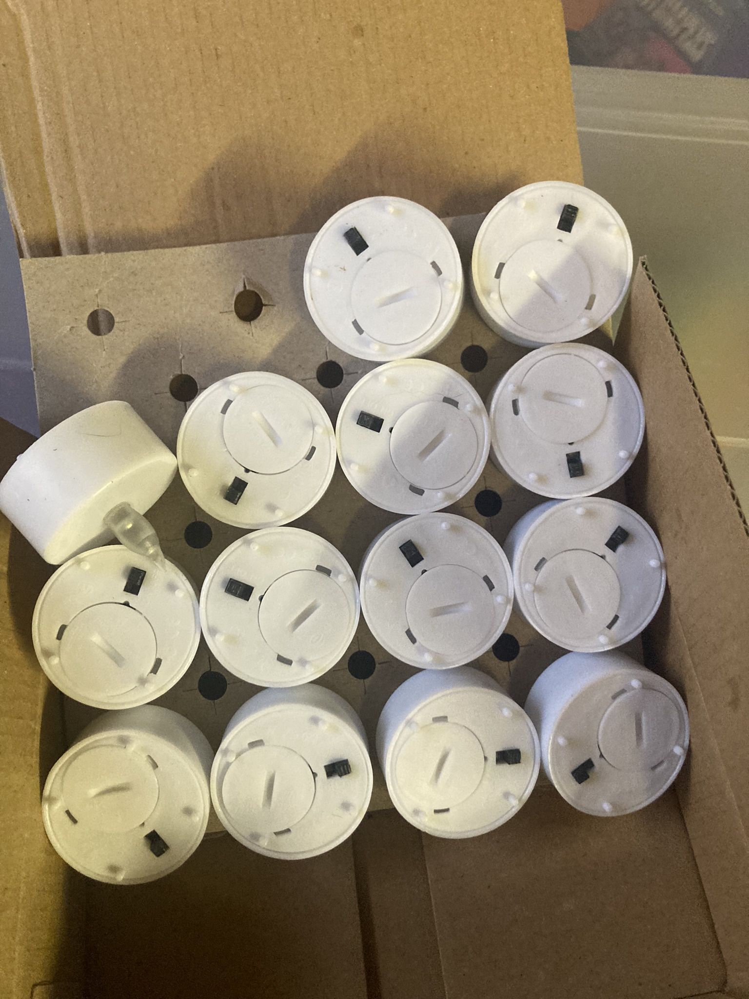 White Flameless Candles