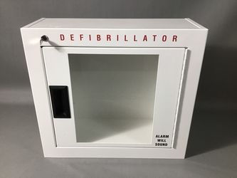AED Defibrillator Wall Cabinet